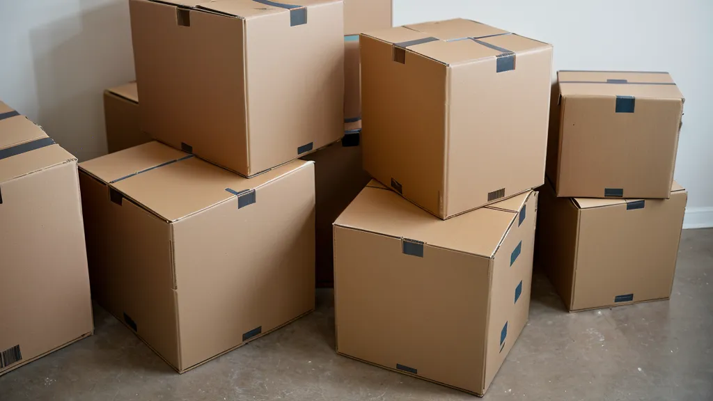 Cajas de envío nacional empacadas de forma segura, listas para la transportadora, piezas de arcilla fría decorativa de un emprendimiento de manualidades